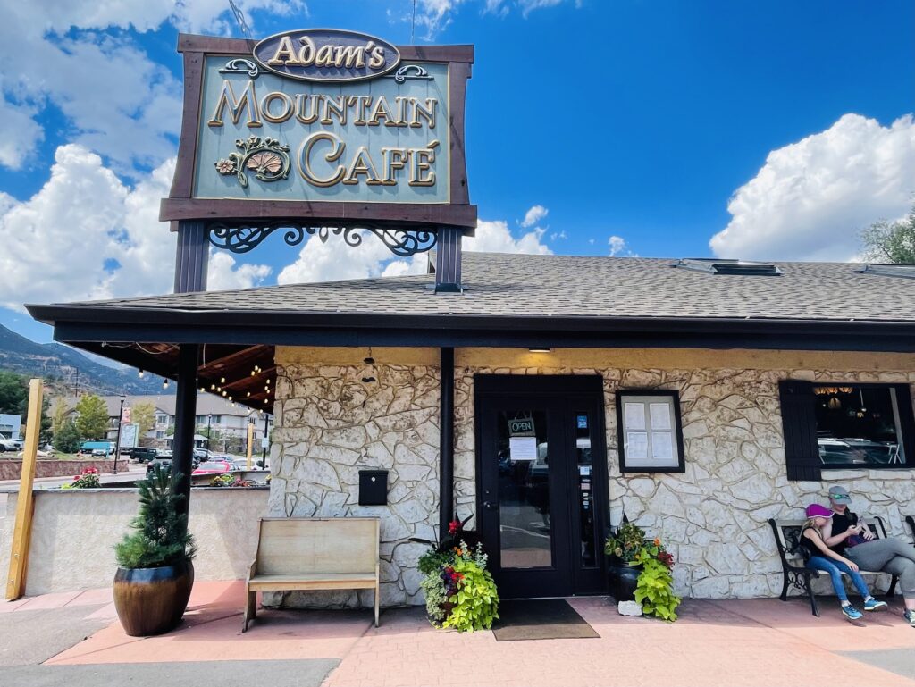 Exterior photo of Adam's Mountain Cafe