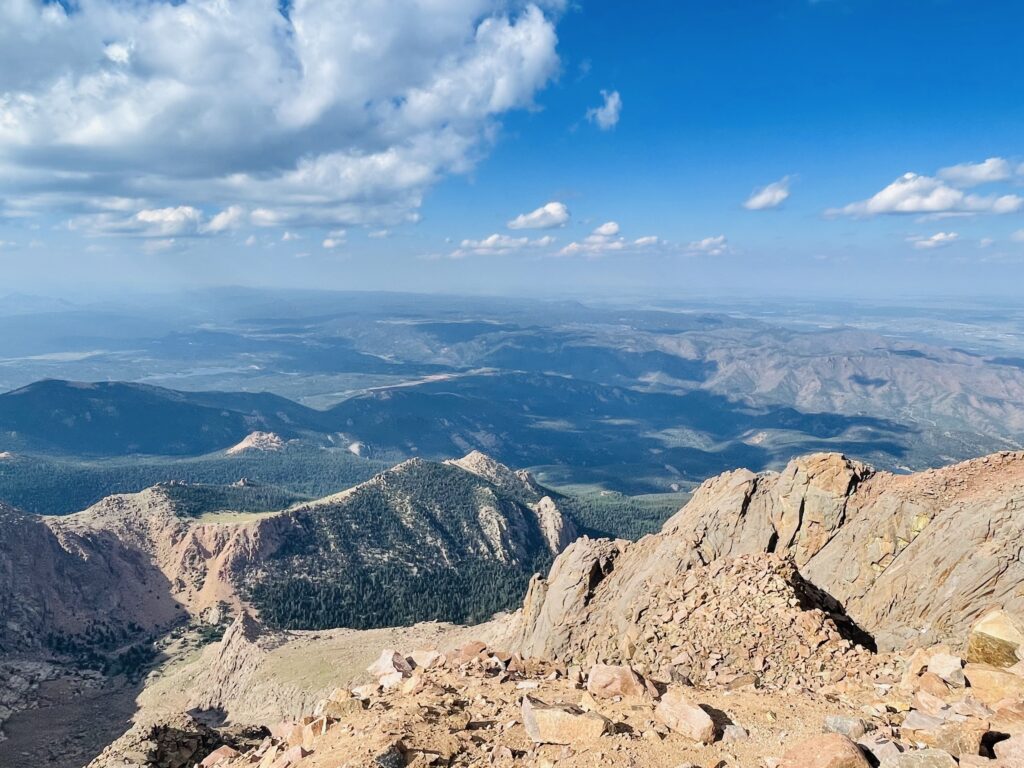 Summit Overlook at Pikes Peak in Colorado Springs, Colorado