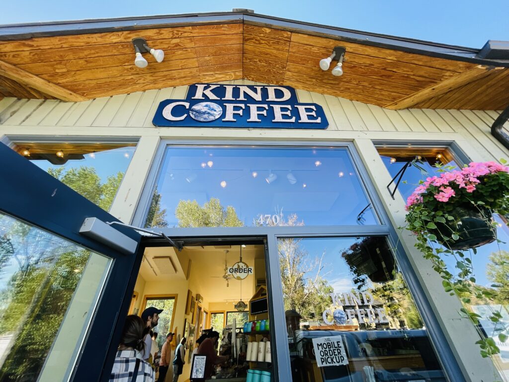 Front exterior of Kind Coffee