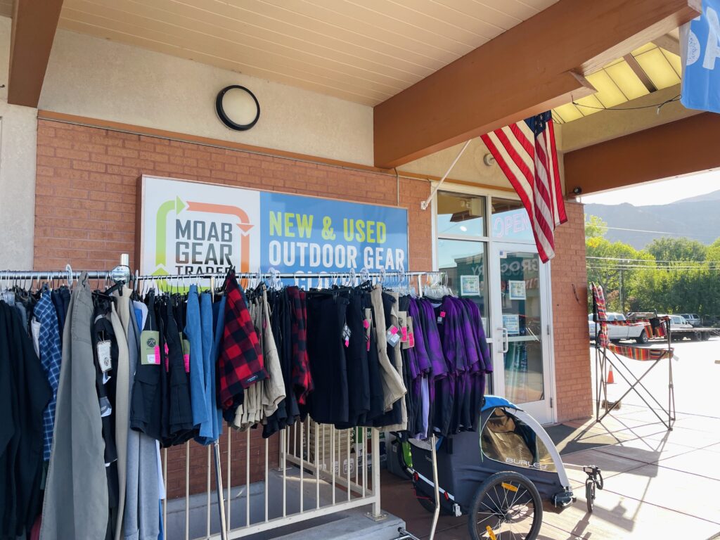 Moab Gear Trader Store Front
