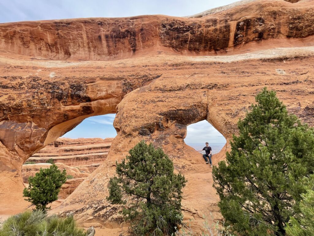 Partition Arch at Arches National Park