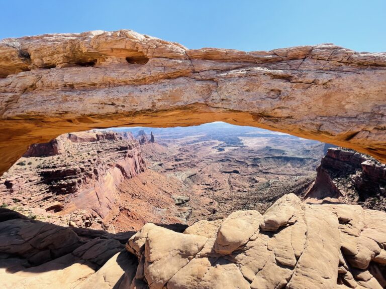 Mesa Arch in Canyonlands National Park Moab Utah