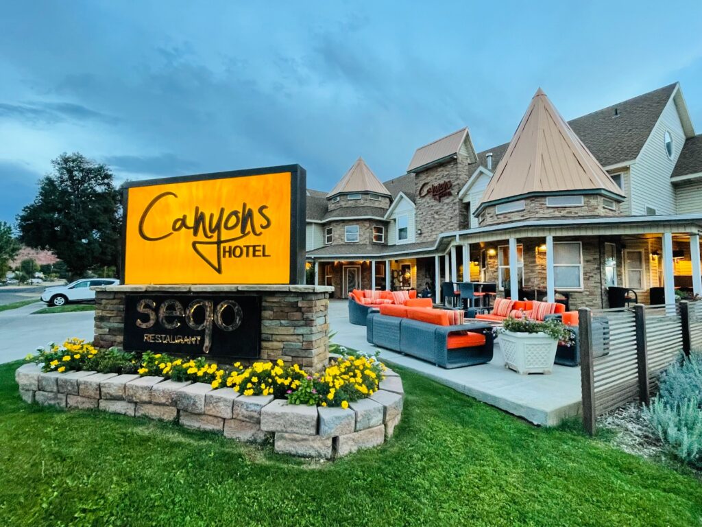 Exterior Photo of Sego Restaurant in Kanab Utah